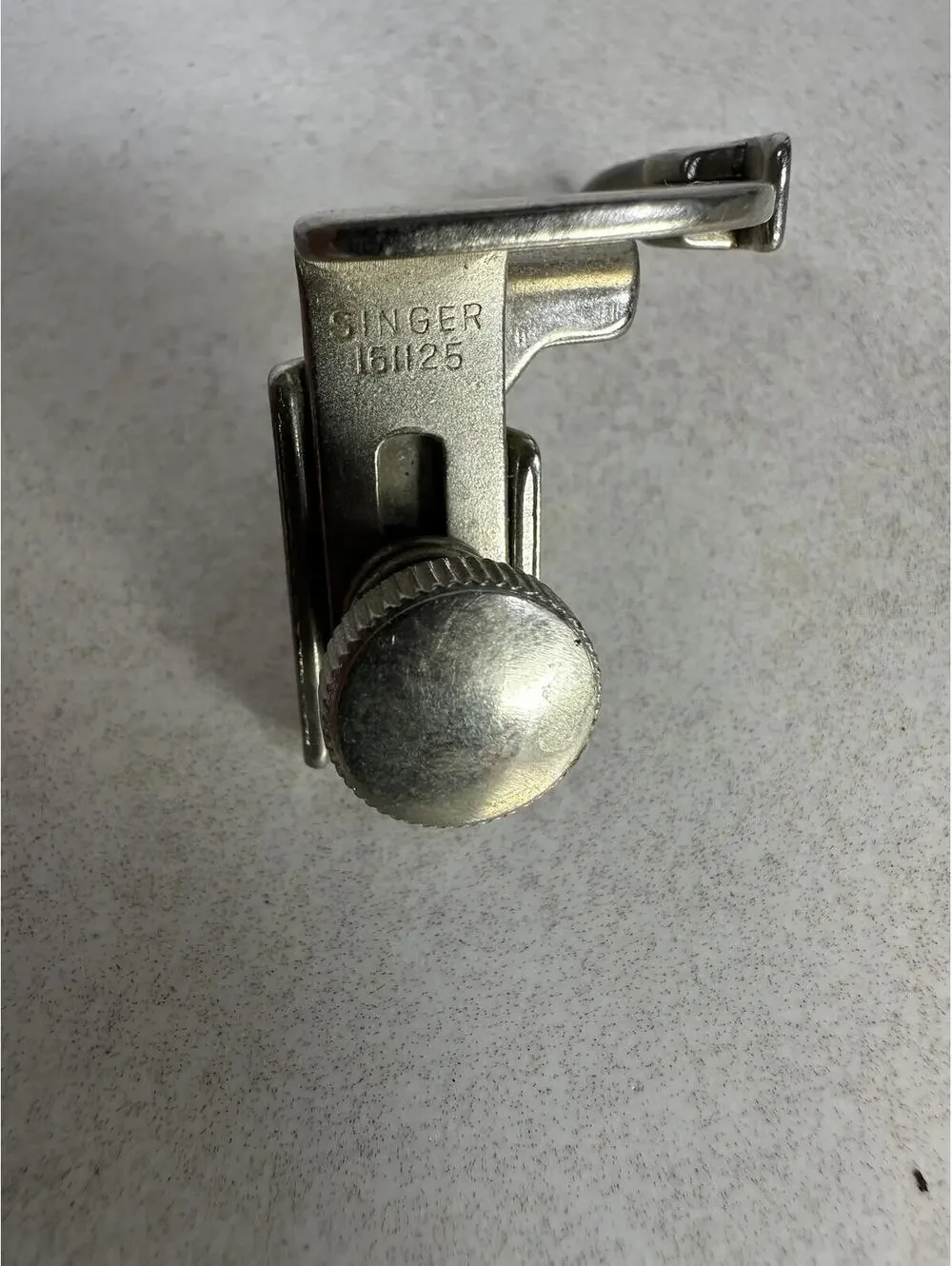 VTG Singer 161127 Adjustable Blind Hem Presser Foot Attachment